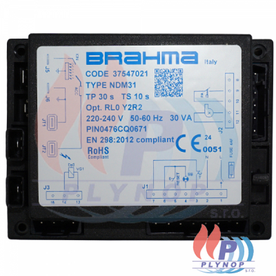 Zap.automatika Brahma 37547021 Q7EU-80,12,160,VENT